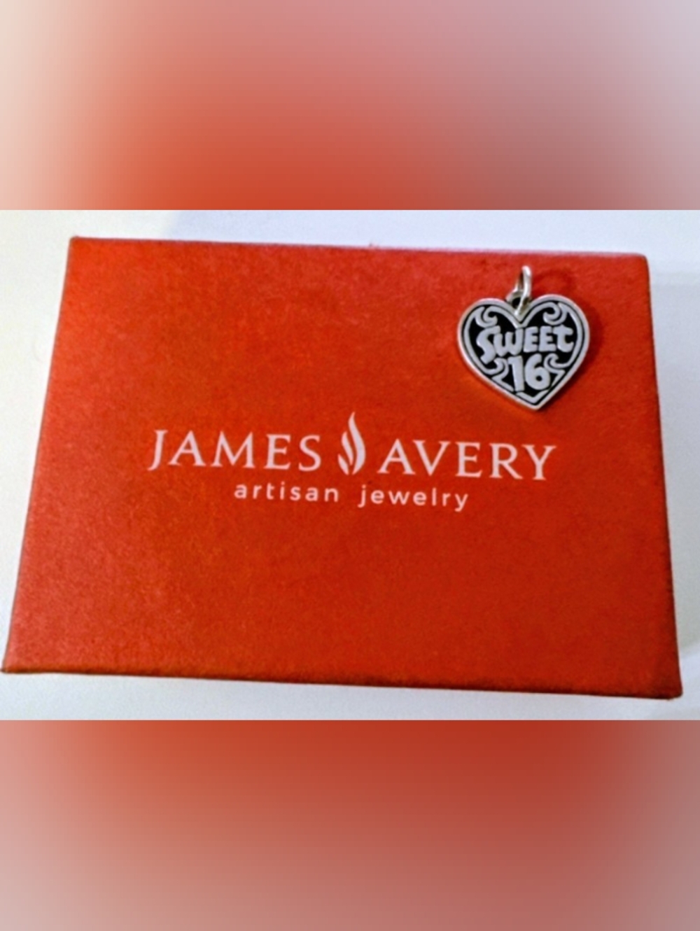 James Avery  "Sweet 16" Charm